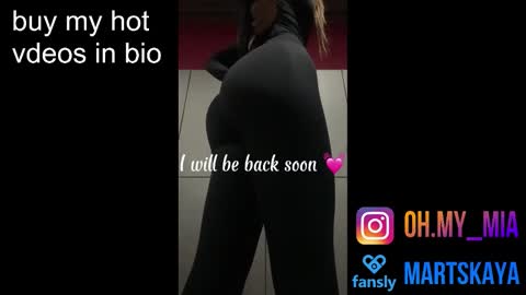 Snapshot of mia4sin chatting on February 7, 5:33 am Mia Martskaya online show from February 7, 5:33 am