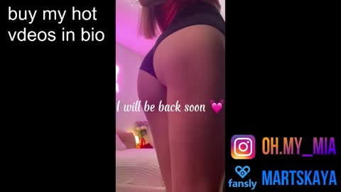 Snapshot of mia4sin chatting on February 11, 7:24 am Mia Martskaya online show from February 11, 7:24 am