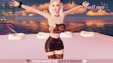 Mia online show from January 12, 12:05 am