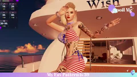 Mia online show from July 4, 6:03 pm
