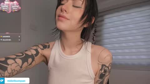 midori__san online show from October 1, 2:34 pm