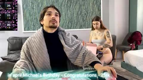 Snapshot of miley_and_michael chatting on April 24, 3:25 pm Miley and Michael online show from April 24, 3:25 pm