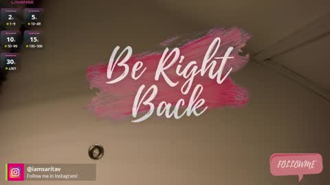 Sara Vanegas online show from April 10, 12:10 pm