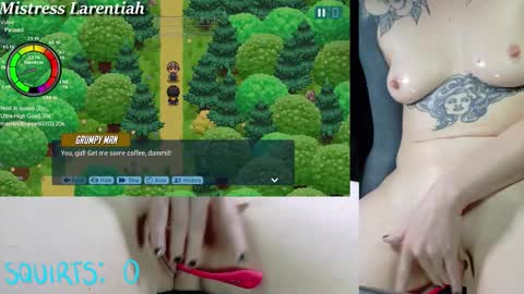 Mistress Larentiah online show from March 12, 4:46 pm