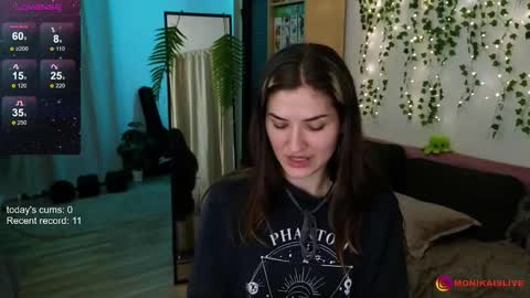 Monika online show from October 11, 2:55 am