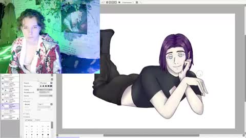 Snapshot of moonwaywithmemes chatting on October 14, 7:03 pm Mary online show from October 14, 7:03 pm