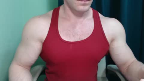 Snapshot of mrbiceps_23 chatting on March 9, 6:11 pm Mrbiceps23 online show from March 9, 6:11 pm
