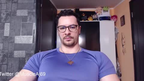 Snapshot of muscleaj69 chatting on March 3, 2:48 pm AJ online show from March 3, 2:48 pm