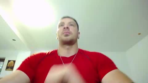 Snapshot of muscleaj69 chatting on June 27, 5:23 am AJ online show from June 27, 5:23 am