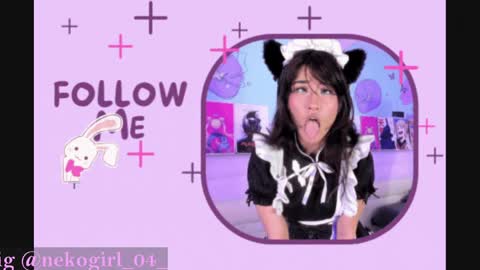 Snapshot of nekogirl_04_ chatting on April 22, 4:48 am Nekogirl . online show from April 22, 4:48 am