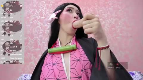 Snapshot of nezuko_mitsuri chatting on June 16, 5:37 pm NEZUKO MITSURI online show from June 16, 5:37 pm