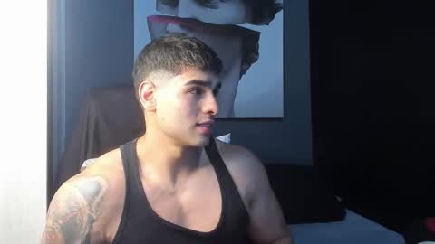 Snapshot of nicolasmuscle chatting on September 9, 7:46 pm Andres online show from September 9, 7:46 pm