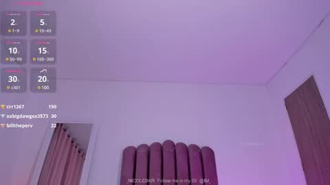 Snapshot of nicole_baker69 chatting on February 28, 9:25 am Hi Im Ana FOLLOW ME ON IG Analee online show from February 28, 9:25 am