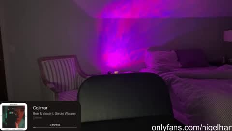 Snapshot of nigelhart chatting on January 22, 12:59 am Nigel Hart online show from January 22, 12:59 am