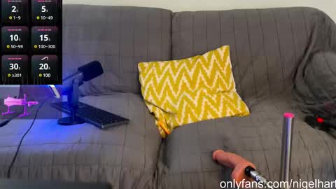 Snapshot of nigelhart chatting on January 30, 1:44 am Nigel Hart online show from January 30, 1:44 am