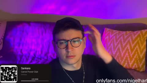 Snapshot of nigelhart chatting on January 31, 12:39 am Nigel Hart online show from January 31, 12:39 am