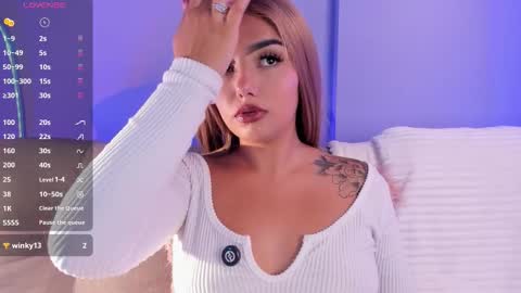 Nina Angel online show from March 13, 1:29 pm