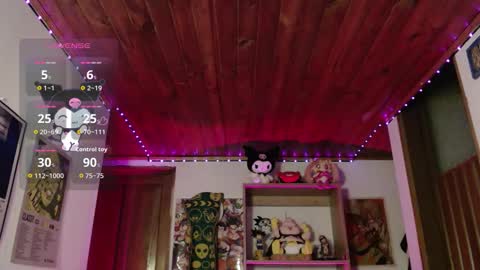 Snapshot of ninfa_ch chatting on October 23, 2:11 am Ninfa online show from October 23, 2:11 am