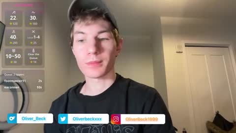 Oliver Beck online show from January 9, 4:48 am