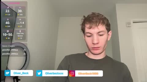 Oliver Beck online show from February 10, 8:24 pm