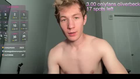 Oliver Beck online show from May 25, 8:37 pm