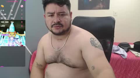 Snapshot of oso_gael chatting on January 9, 5:43 pm Bear Gael online show from January 9, 5:43 pm