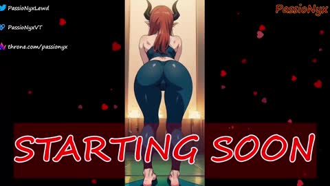 Snapshot of passionyx chatting on December 23, 12:25 am Succubus Nyx online show from December 23, 12:25 am