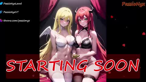 Snapshot of passionyx chatting on January 3, 12:54 am Succubus Nyx online show from January 3, 12:54 am