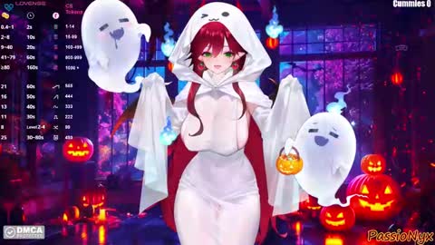 Snapshot of passionyx chatting on October 25, 3:36 am Succubus Nyx online show from October 25, 3:36 am