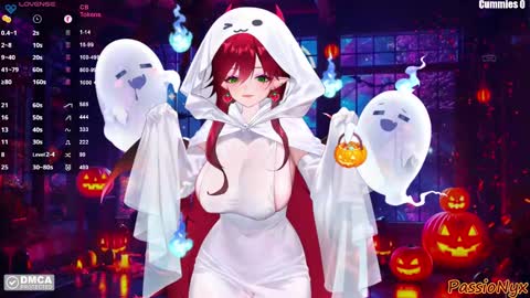 Snapshot of passionyx chatting on October 26, 3:12 am Succubus Nyx online show from October 26, 3:12 am