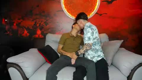 Snapshot of patrick_ander chatting on February 20, 8:42 pm patrick 19 bottom---- ander 18 top online show from February 20, 8:42 pm