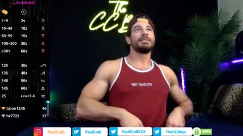 Snapshot of paulcodi chatting on March 6, 5:14 am Paul Codi online show from March 6, 5:14 am