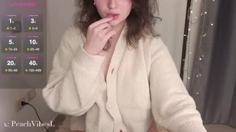 Snapshot of peachvibes chatting on March 12, 4:02 pm Lili online show from March 12, 4:02 pm