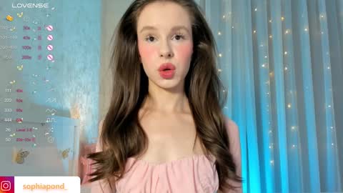 Snapshot of plusvibe chatting on January 13, 4:30 pm Sophie online show from January 13, 4:30 pm