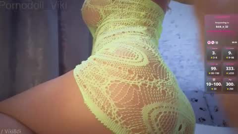 Snapshot of pornodoll_viki chatting on February 24, 10:24 am Viki Di online show from February 24, 10:24 am