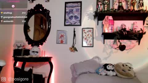 Snapshot of posigore chatting on February 10, 11:45 pm Anna Goth independient model online show from February 10, 11:45 pm