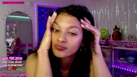 Snapshot of princess_cece chatting on January 9, 9:23 am Cece NEXT LIVESTREAM -- DEC. 4th 7 PM CST online show from January 9, 9:23 am
