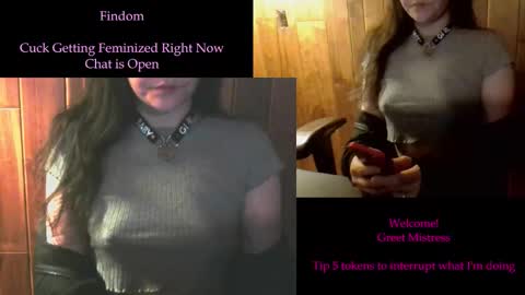 Snapshot of princessmariahswitch chatting on November 14, 10:14 am Cuckold Cravings online show from November 14, 10:14 am