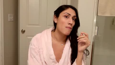 Snapshot of prinxessally chatting on February 21, 4:18 am Prinxessally online show from February 21, 4:18 am