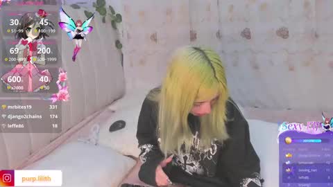 Snapshot of purplelilith3 chatting on February 26, 11:59 pm Purple Lilith online show from February 26, 11:59 pm