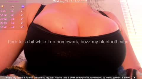 Ayana Delatorre online show from September 24, 10:13 pm