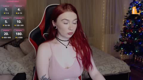 Snapshot of redhaired_kitty chatting on December 21, 1:36 am Lina online show from December 21, 1:36 am