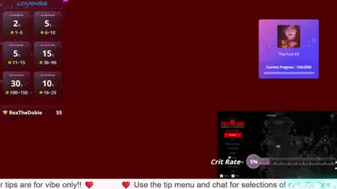 RileySynn online show from July 12, 6:10 pm