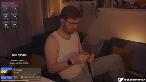 Rocket Bunny online show from March 31, 9:15 pm