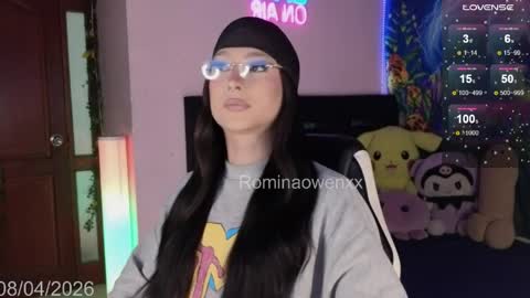 ROMINA OWEN online show from April 8, 7:19 am