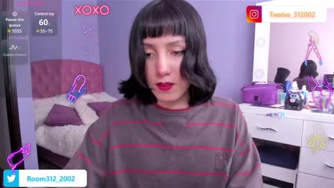 Snapshot of room312_ chatting on January 2, 4:13 pm Twelve 3 Inst Twelve 312002 Twitter Room312 2002 online show from January 2, 4:13 pm