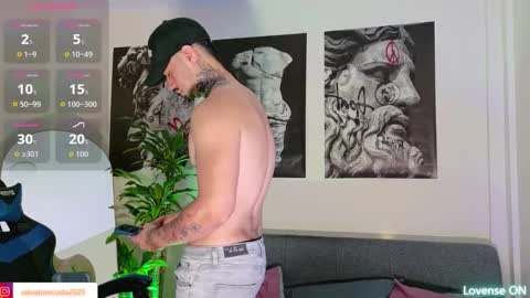 Salvatore online show from February 9, 2:15 am