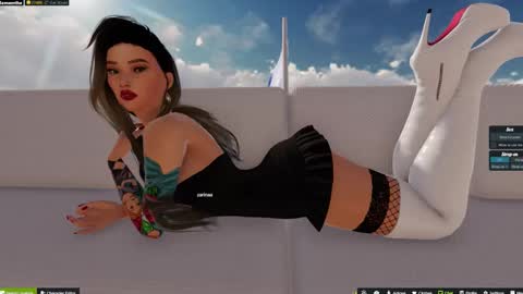 Snapshot of samanthaguadas chatting on October 20, 4:35 am Samantha online show from October 20, 4:35 am