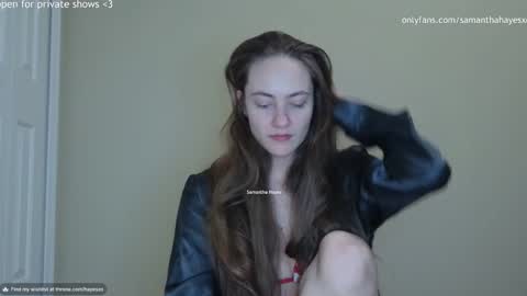 The Real Samantha Hayes haha  online show from December 21, 3:14 am