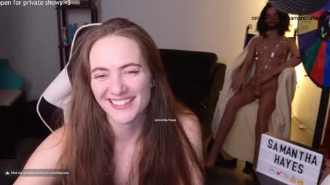 The Real Samantha Hayes haha  online show from January 15, 3:00 am